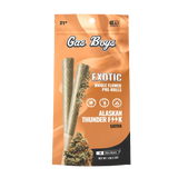 ALASKAN THUNDER F⚡︎⚡︎K WHOLE FLOWER PRE-ROLLS 2CT Pouch (1.5g Each)