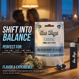 BLUEBERRY SUGAR THCA WHOLE FLOWER 3.5G BAG
