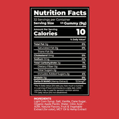CHERRY COLA NANO DELTA 9 GUMMIES 400MG BAG