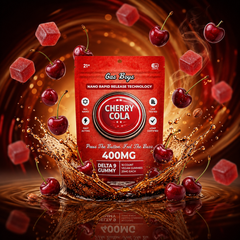 CHERRY COLA NANO DELTA 9 GUMMIES 400MG BAG
