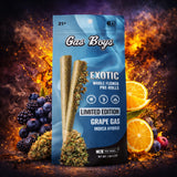 GRAPE GAS WHOLE FLOWER PRE-ROLLS 2CT Pouch (1.5g Each)