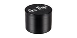 Black four-layered grinder with 'Gas Boys' branding on a white background