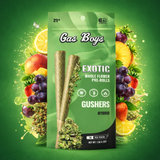 GUSHERS WHOLE FLOWER PRE-ROLLS 2CT Pouch (1.5g Each)