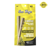 PINEAPPLE TRAIN WRECK WHOLE FLOWER PRE-ROLLS 2CT Pouch (1.5g Each)