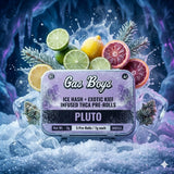 PLUTO ICE HASH + EXOTIC KIEF INFUSED PRE-ROLLS 5g Mini Tin