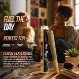 SOUR DIESEL ICE HASH + EXOTIC KIEF INFUSED PRE-ROLL 1.5G TUBE