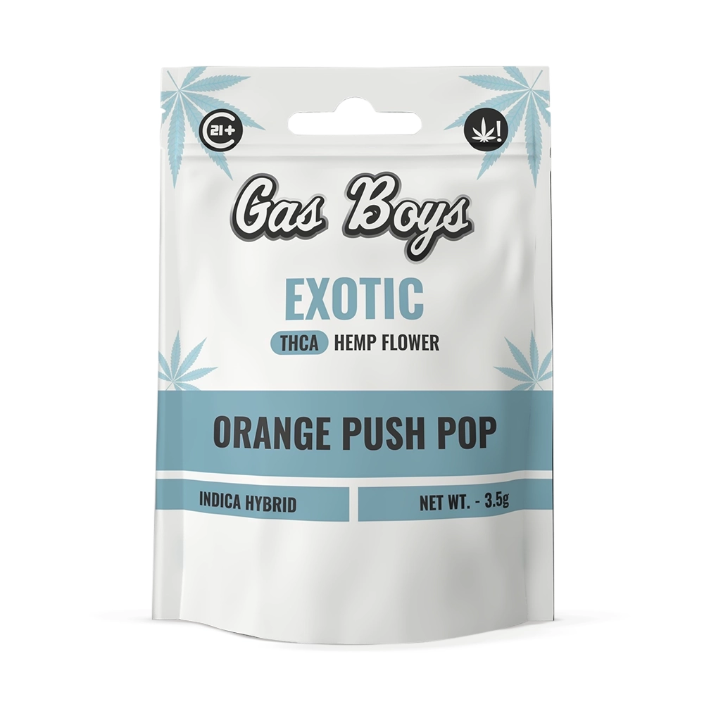 Orange Push Pop