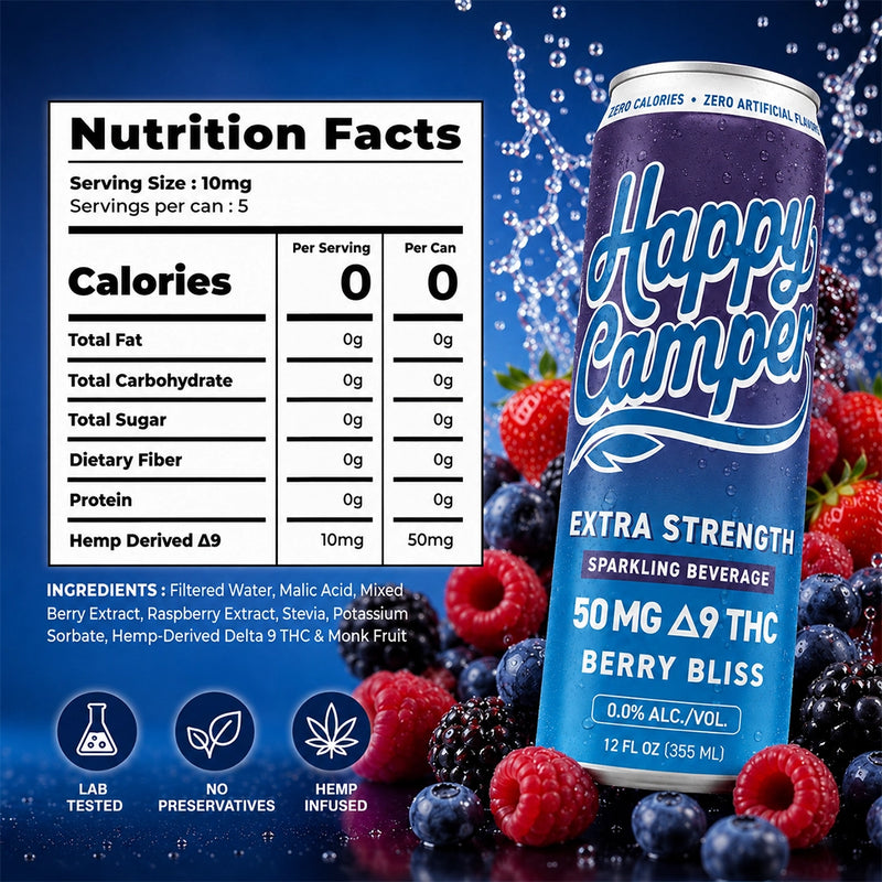 50MG EXTRA STRENGTH HEMP INFUSED BEVERAGE