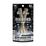 BLACK DIAMOND KUSH DIAMOND INFUSED THCA PRE-ROLLS 1.5G x 2