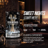 BLACK DIAMOND KUSH DIAMOND INFUSED PRE-ROLLS 2CT Pouch (1.5g Each)
