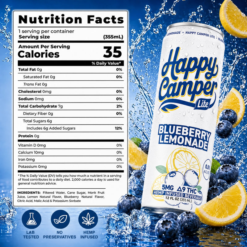5MG LITE HEMP INFUSED BEVERAGE