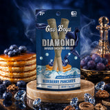 BLUEBERRY PANCAKES DIAMOND INFUSED PRE-ROLLS 2CT Pouch (1.5g Each)