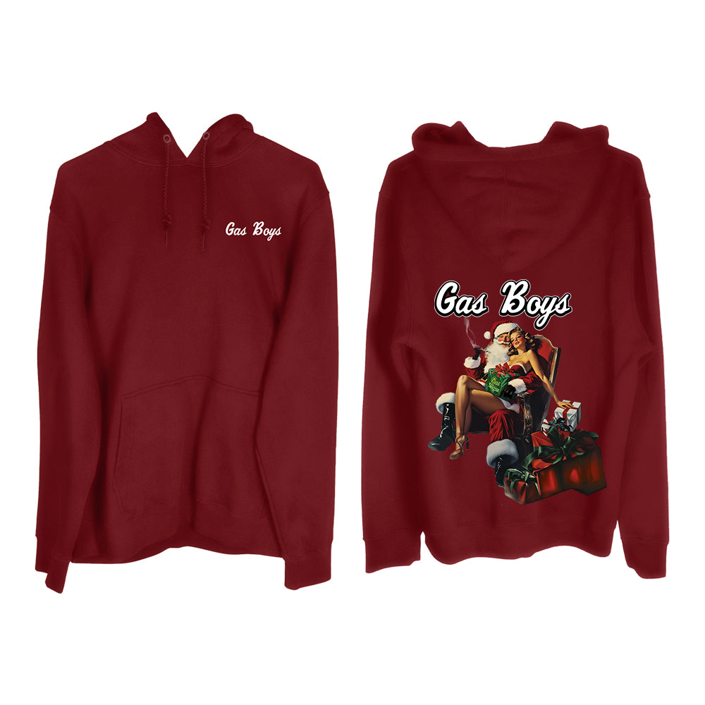 Dear Santa (Cardinal Red Hoodie) – Unisex