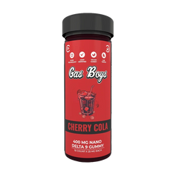 CHERRY COLA NANO DELTA 9 GUMMIES 400MG JAR – Gasboys Co