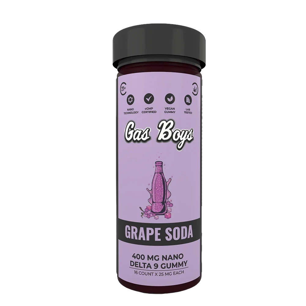 GRAPE SODA NANO DELTA 9 GUMMIES 400MG JAR