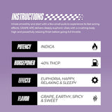 GRAPE APE (WRECKED EDITION) THCP Disposable Vape   1000mg