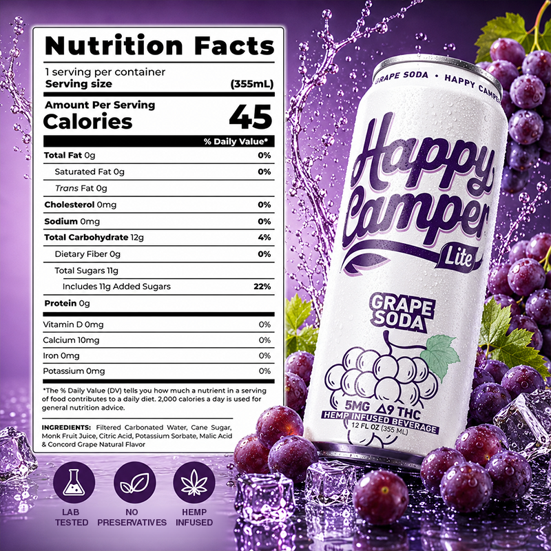 5MG LITE HEMP INFUSED BEVERAGE