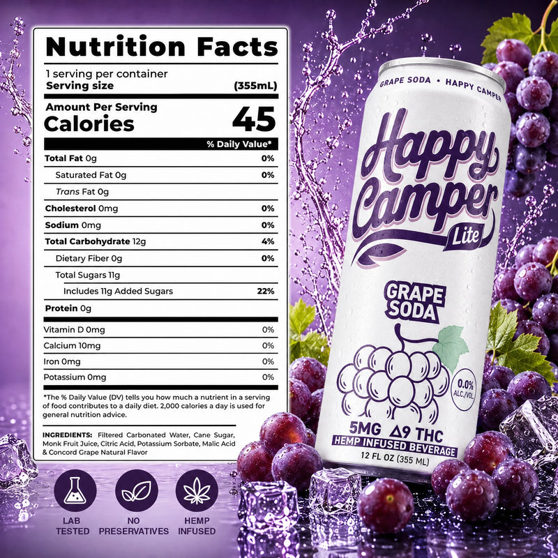 5MG LITE HEMP INFUSED BEVERAGE