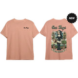 Limited Time Bundle: Tangerine Dream Flower & Holy Smokes Tee (Teracotta) – Unisex