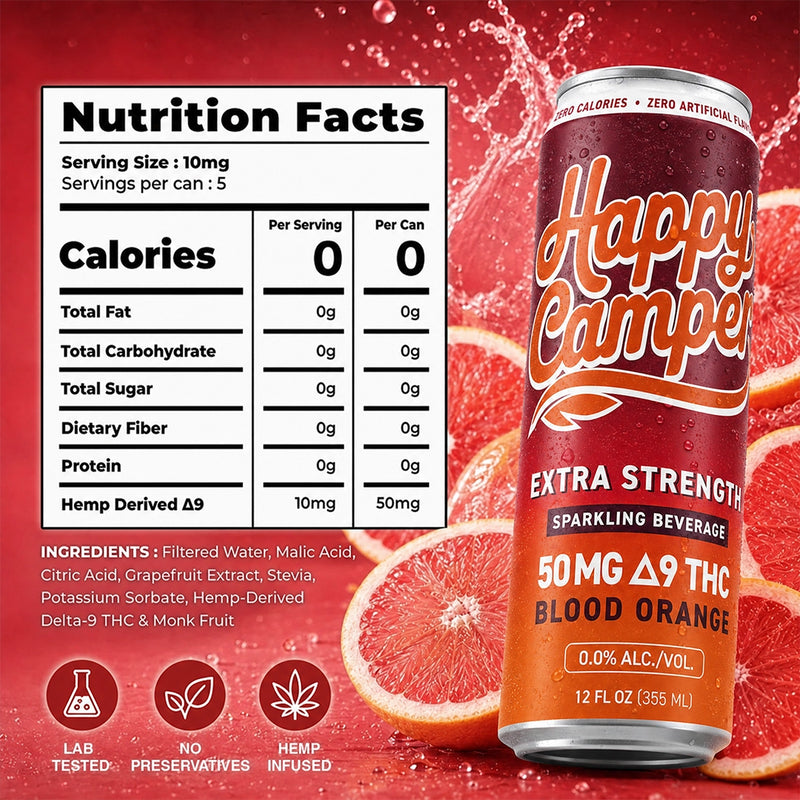50MG EXTRA STRENGTH HEMP INFUSED BEVERAGE