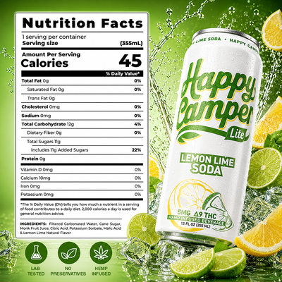 5MG LITE HEMP INFUSED BEVERAGE