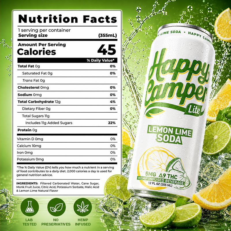 5MG LITE HEMP INFUSED BEVERAGE