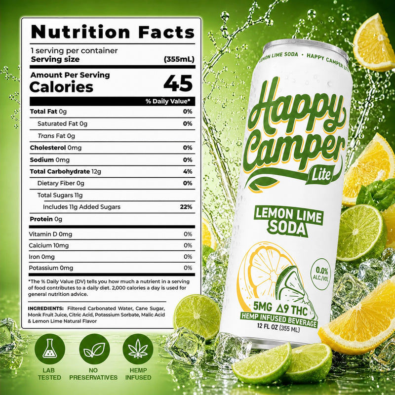 5MG LITE HEMP INFUSED BEVERAGE