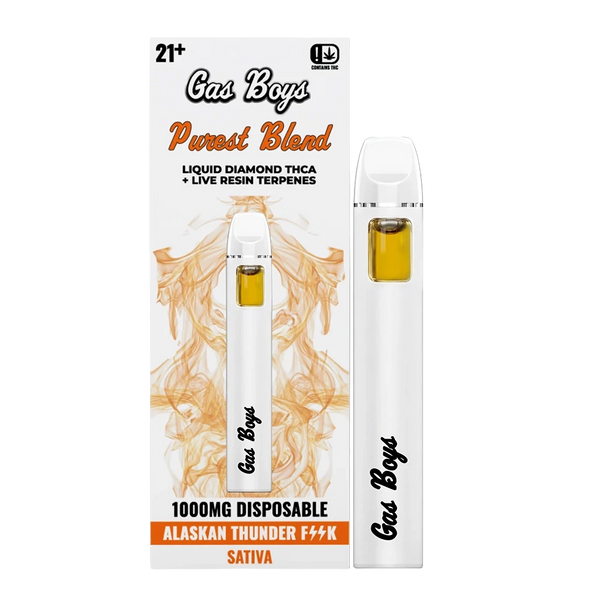 ALASKAN THUNDER F⚡︎⚡︎K THCA Disposable Vape 1000MG – Gasboys Co