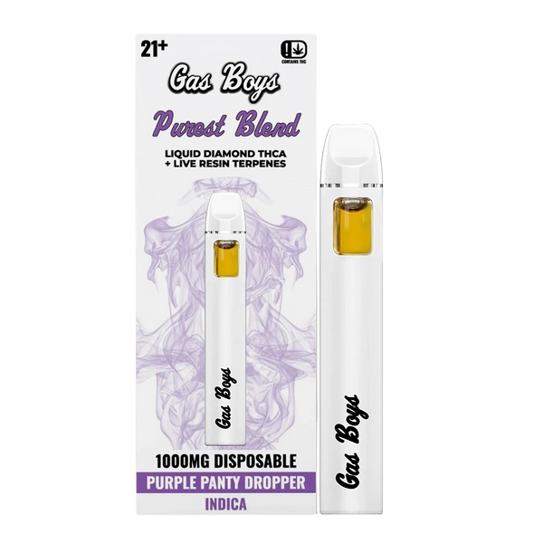 PURPLE PANTY DROPPER THCA Disposable Vape 1000MG Gasboys Co PURPLE PANTY DROPPER THCA Disposable Vape 1000MG Gasboys Co