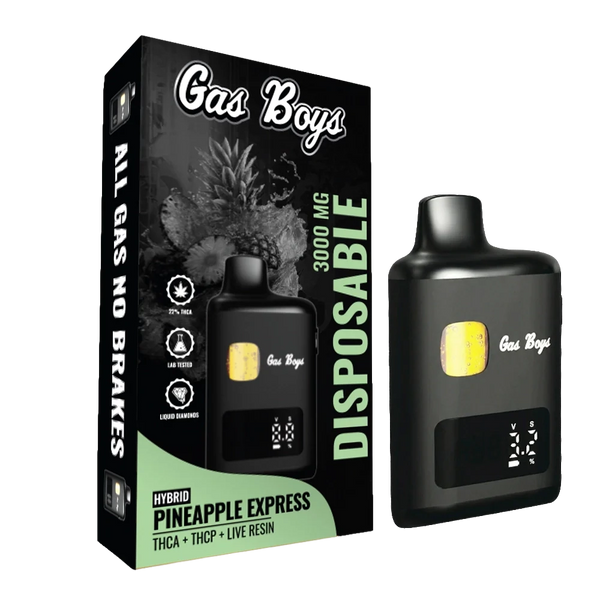 pineapple express disposable vape pen PINEAPPLE EXPRESS THCA Disposable Vape 3000MG – Gasboys Co