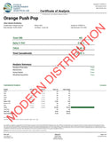 Orange Push Pop