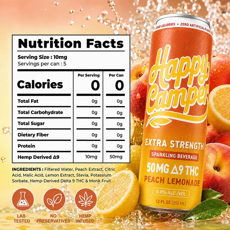 50MG EXTRA STRENGTH HEMP INFUSED BEVERAGE