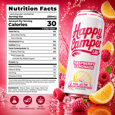 5MG LITE HEMP INFUSED BEVERAGE
