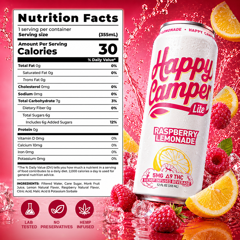 5MG LITE HEMP INFUSED BEVERAGE