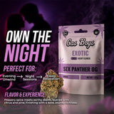 SEX PANTHER OG THCA WHOLE FLOWER 3.5G BAG