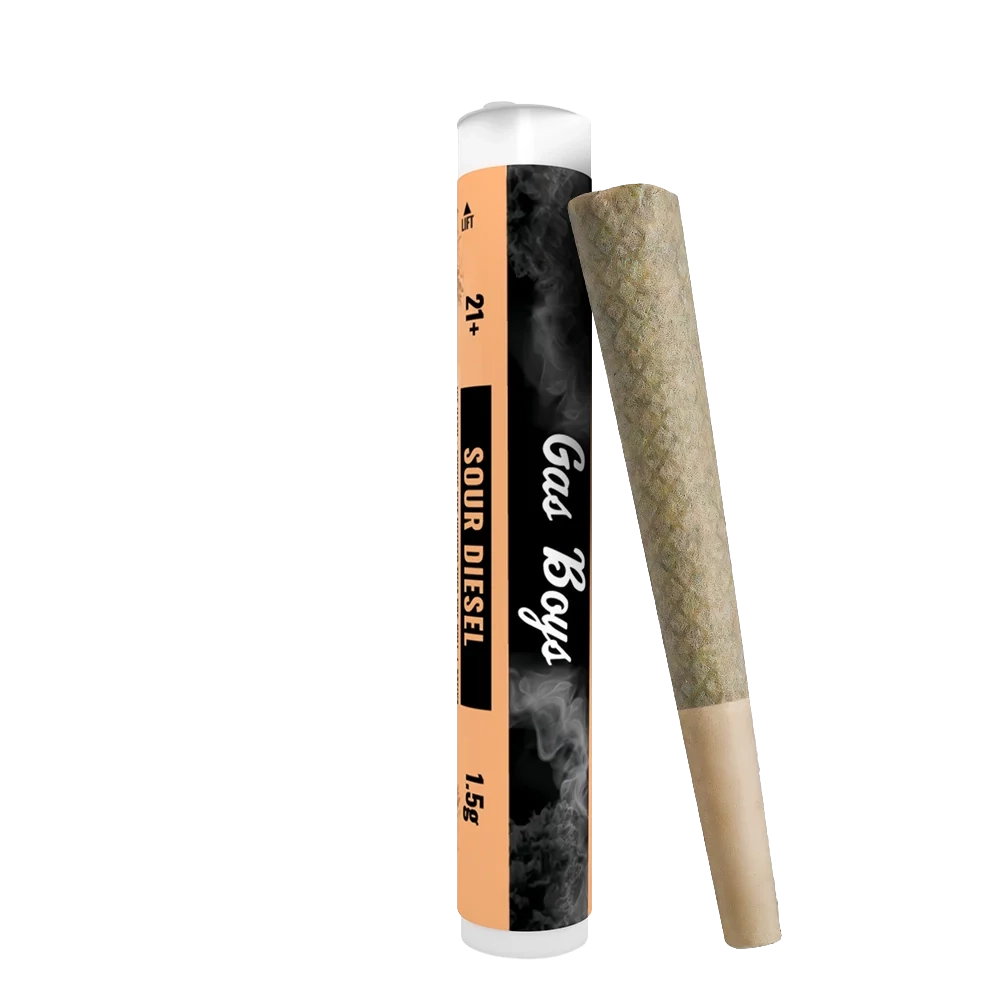 SOUR DIESEL ICE HASH + EXOTIC KIEF INFUSED PRE-ROLL 1.5G TUBE