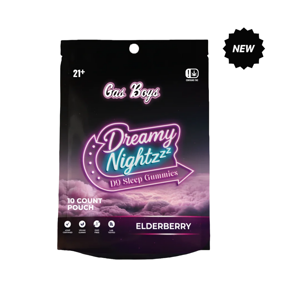 Dreamy Nightzzz Nano Delta 9 Sleep Gummies 100mg Bag – Gasboys Co