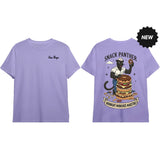 Snack Panther Tee  (Dark Lavendar) – Unisex