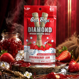 STRAWBERRY JAM DIAMOND INFUSED PRE-ROLLS 2CT Pouch (1.5g Each)