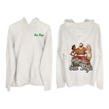 Naughty Or Nice (Vintage White Hoodie) – Unisex